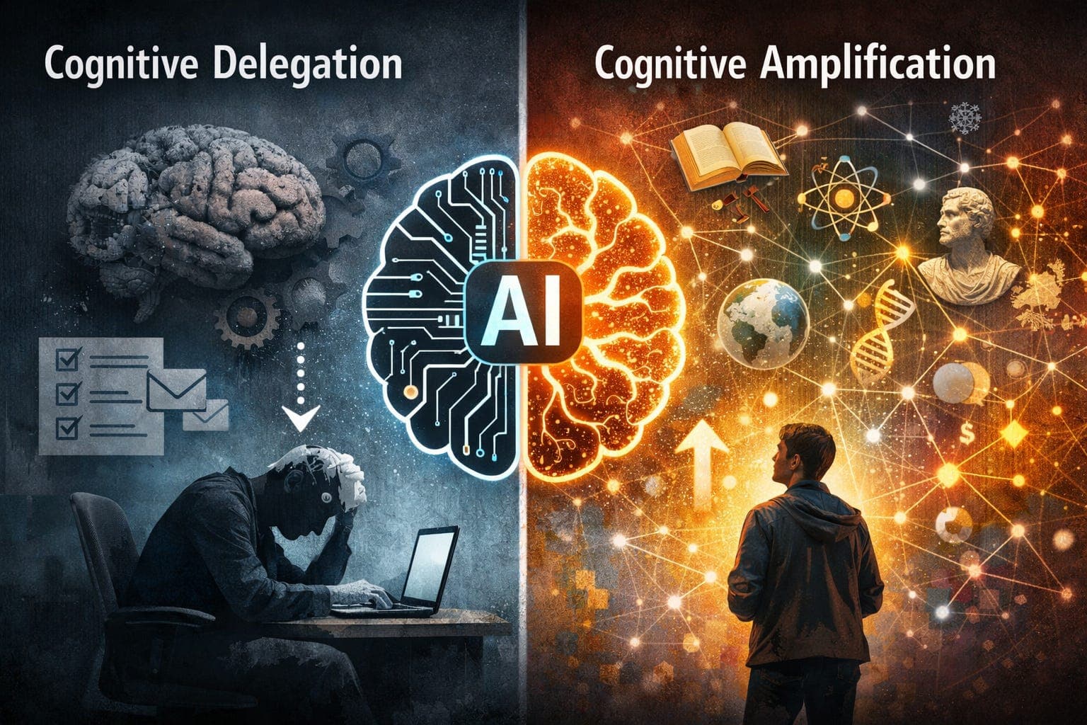 Can AI Amplify Human Thinking or Only Replace It?